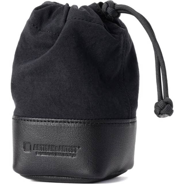 Artisan&Artist ACAM-LP140 Leather Lens Pouch - Black