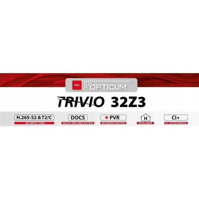 Opticum Telewizor 32 Red Trivo 32Z3