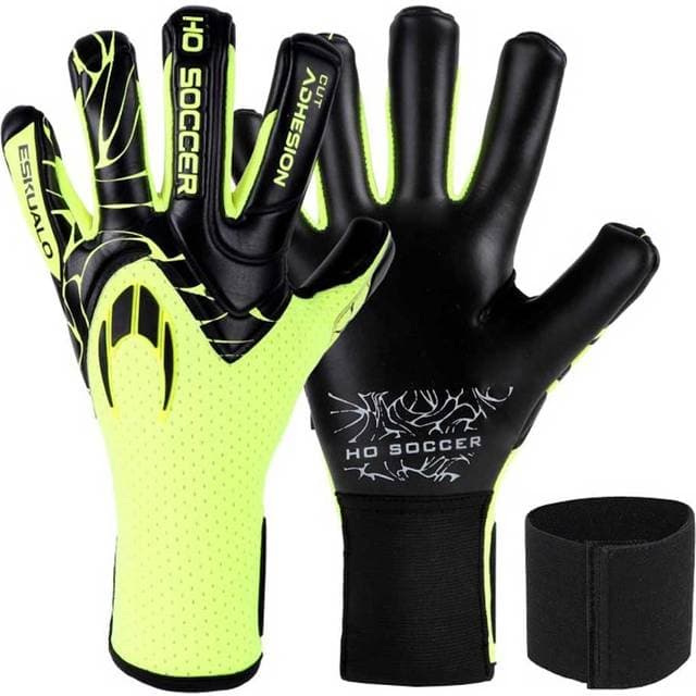 ho-soccer Eskualo Goalkeeper Gloves Gelb 10