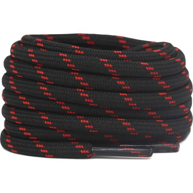 Delele 2 Pair Thick Round Climbing Shoelaces 49.20 Inch