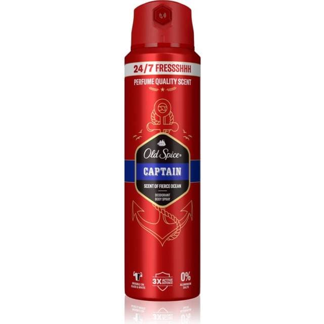 Old Spice Captain Spray Deodorant 200 ml 200ml