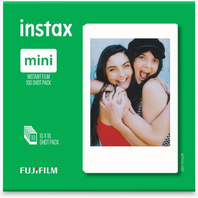 Fujifilm Instax Mini Farvefilm 10 x 10 Pak 100 Billeder