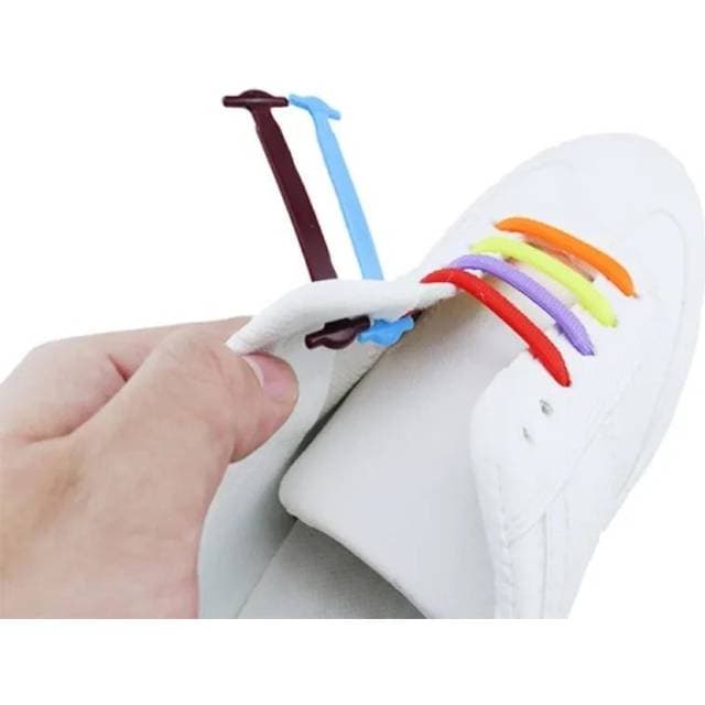 Otego Solmittamattomat Joustavat Kengännauhat Silikonista