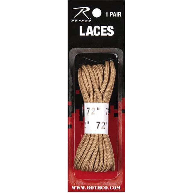 Rothco Army Snørebånd til Støvler 183 cm Khaki