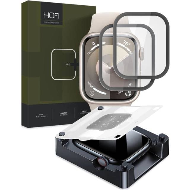 Hofi Apple Watch 7 8 9 41 mm Glass Pro Plus Screen Protector