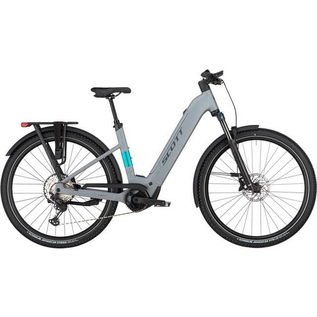 Scott Axis 10 Wave Electric Bike - Bird Grey