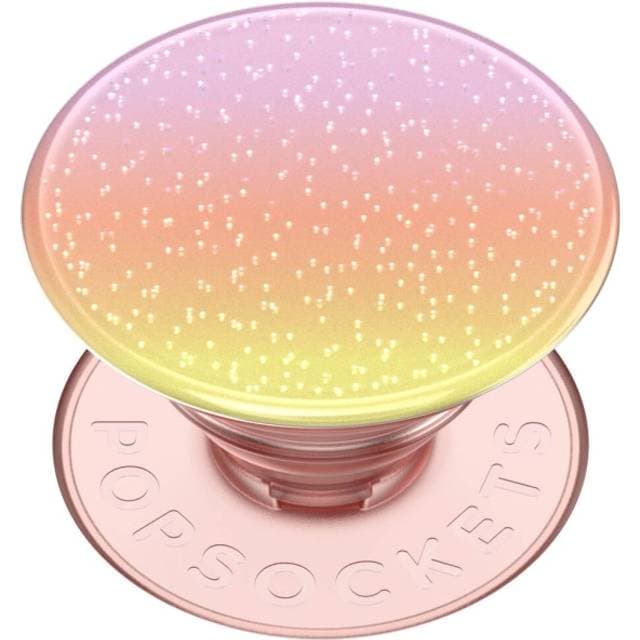 Popsockets PopGrip Holder til Smartphone Tablet E-bogslæser Glitter Aura Sunrise