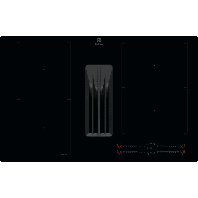 Electrolux Induktionskogeplade Med Emhætte 80 cm HHOB860FMC