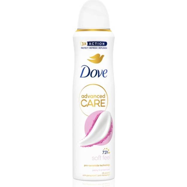 Dove Advanced Care Soft Feel Antiperspirant på Spray 150 ml 150ml
