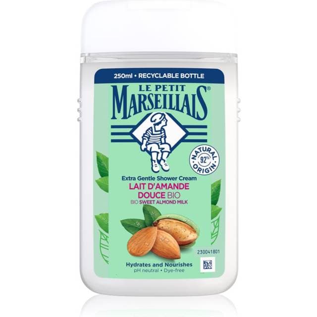 Le Petit Marseillais Sweet Almond Milk BIO Cremet Brusegel 250 ml 250ml