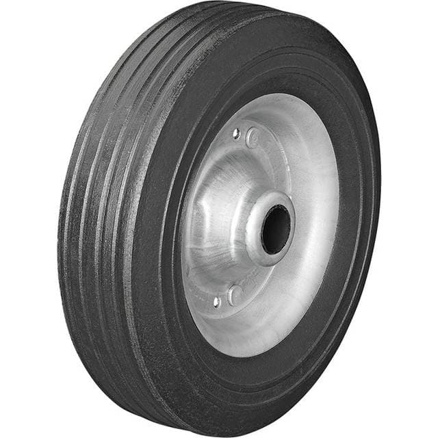 Pricenet Reservehjul Metalfælg Med Massiv Gummidæk 200 x 60 mm