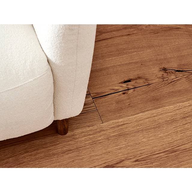 Wallmann Palazzo Plankegulv Børstet Eg Rustik 300 mm Klar Matlak