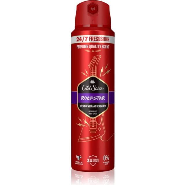 Old Spice RockStar Spray Deodorant Til Mænd 200 ml 200ml