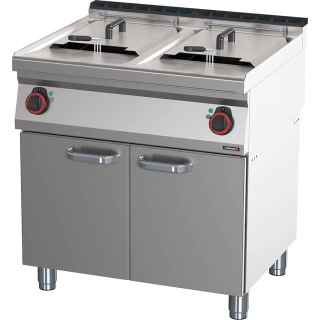 Casselin Elektrisk Frituregryde 2 x 17 Liter Med Åbent Skab 80