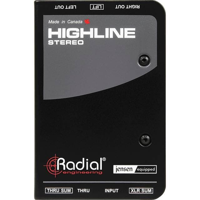 Radial Engineering Highline Stereo Passive Isolator