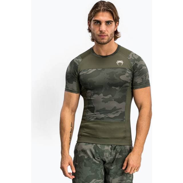 Venum Kampsportstøj G-Fit Air Rashguard Kortærmet Army Camo