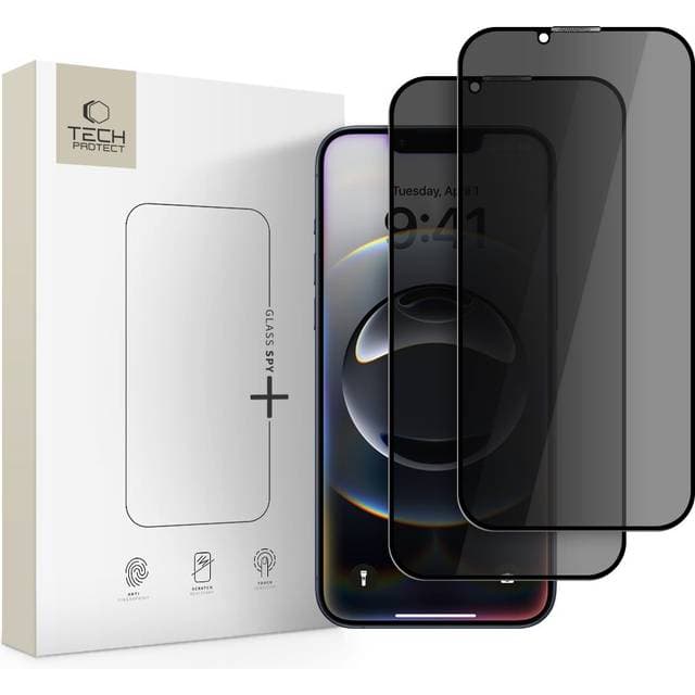 Tech-Protect Glass Spy+ 2-Pack iPhone 16E Privacy