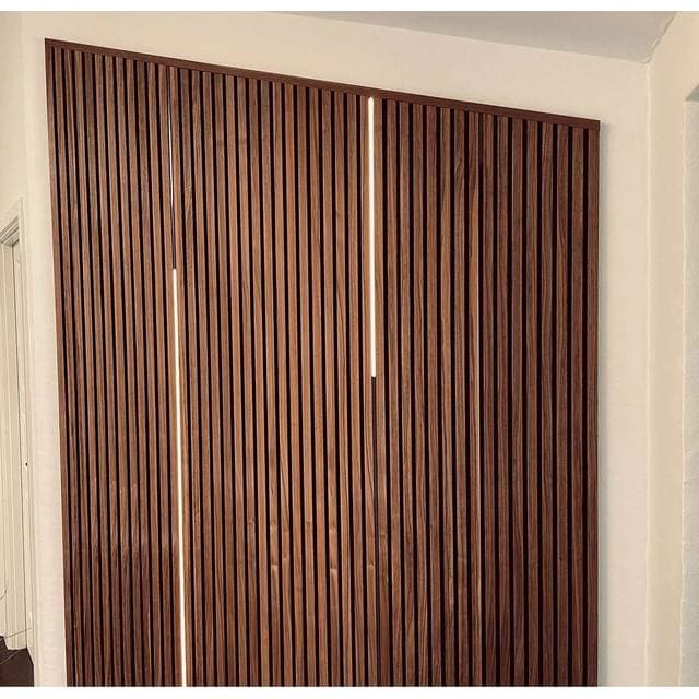 LAMEL LED Sæt 2x240 cm TRIAC/PUSH Dæmp Til Akustik-paneler Sort