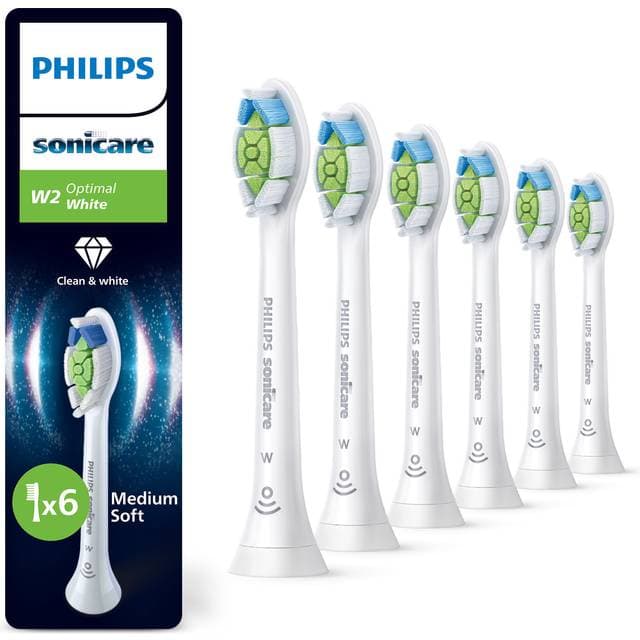 Philips Sonicare HX6064/87 Optimal White Børstehoveder 6-pack