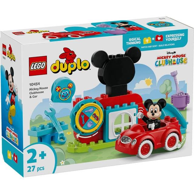 LEGO Duplo Disney Mickeys Klubhus Og Bil 10454