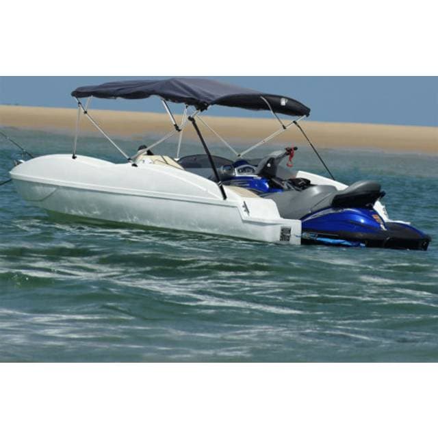 vidaXL Biminitop Med 4 Buer Og Sidevægge 243x(170-182)x137 cm