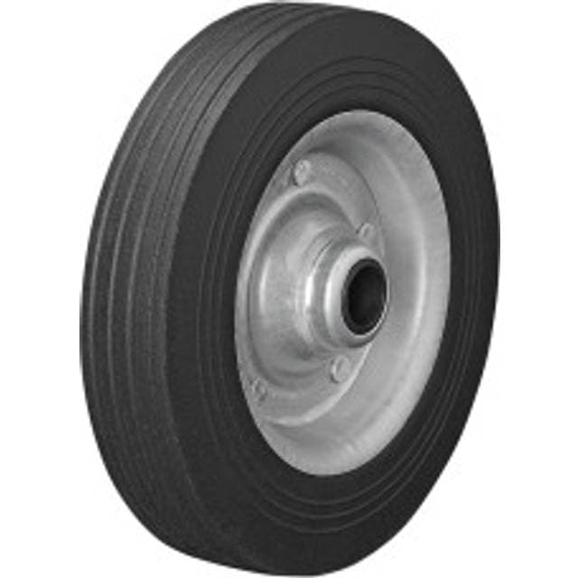 Pricenet Reservehjul Metalfælg Massiv Gummidæk 200x50 mm