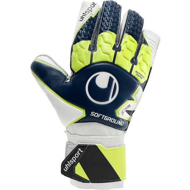Uhlsport Målmandshandske Soft Advanced Hvid Sort Grøn