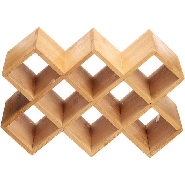 Kinvara Bamboo Krydderihylde 10 Krukker 7,5 x 24,5 x 17 cm