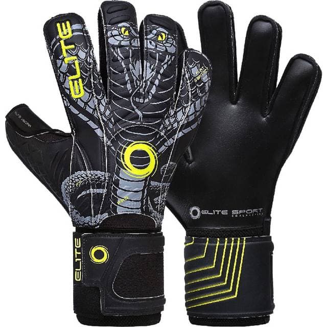 Elite Goalkeeper Gloves Elite Sport Vibora Noir