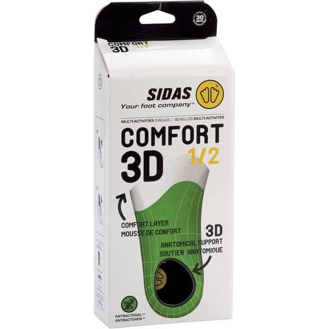 Sidas Comfort 3D ½ Såler Dame XS