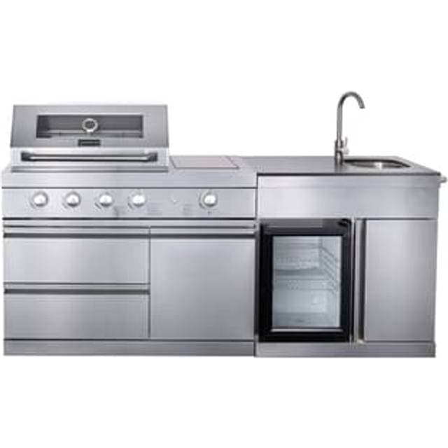 MyOutdoorKitchen Fritstående Udekøkken Compact Stainless