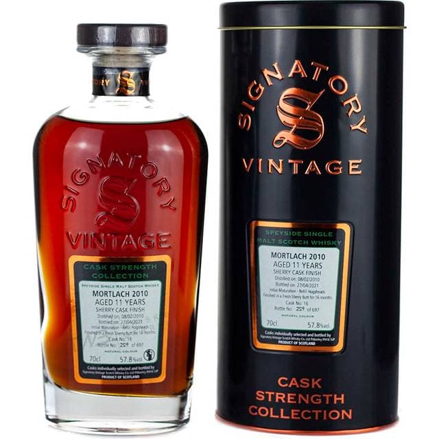 Mortlach Signatory Cask Strength Collection 2010 2021 Sherry Cask 70 cl