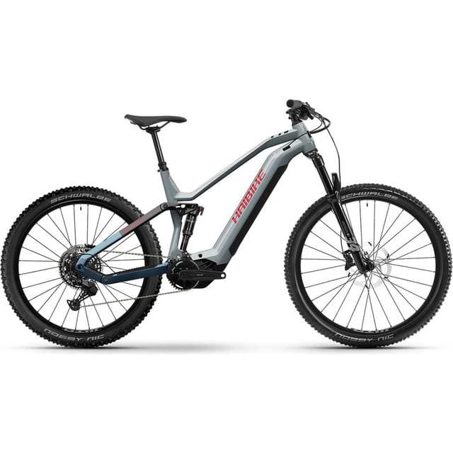 Haibike Alltrail 5 MTB Dusty Blue Black Red Glossy