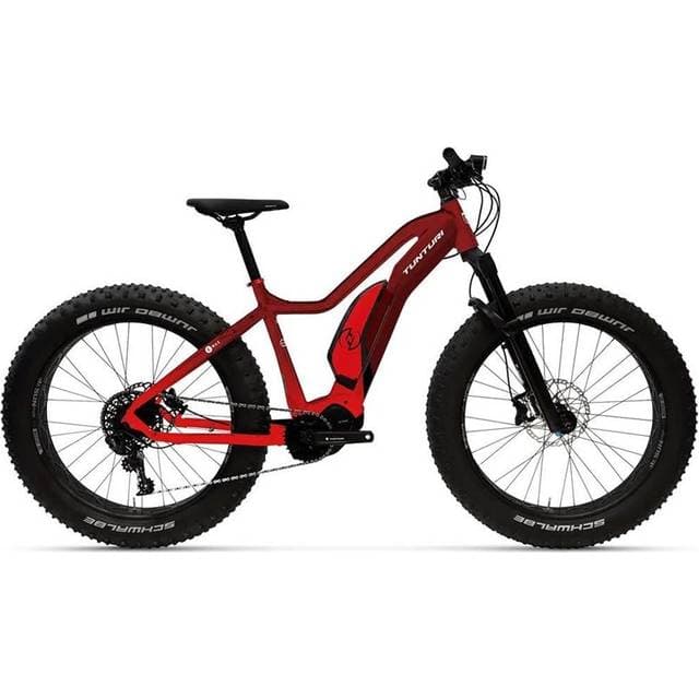 Tunturi Fatbike El eMax Burgundy Red