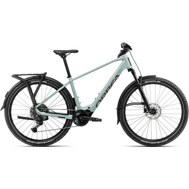Orbea Elcykel Hybrid Kemen Adv 20 Blue Stone/Brugundy
