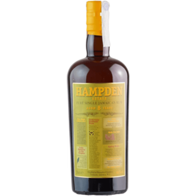 Hampden Estate Jamaican Pure Single Jamaican Rum 8 Anni