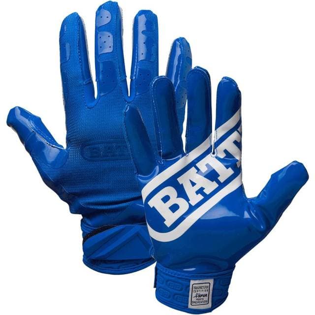 Battle Battle Double Threat Football Gloves Ultra-Tack Sticky Palm Receiver