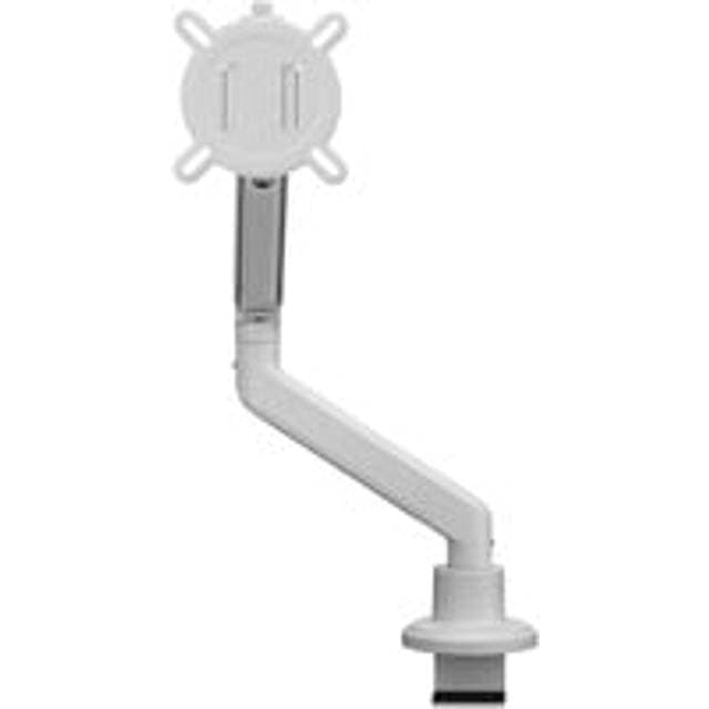 One for all Solid Single White Monitor Arm DM 4120