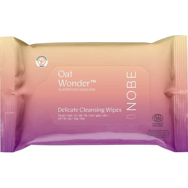 NOBE Oat Wonder Delicate Cleansing Wipes 25 stk
