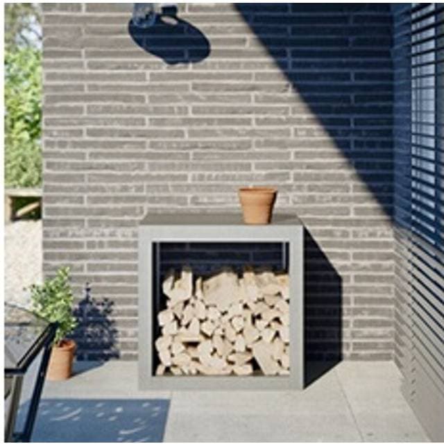 vidaXL Brændestativ 60 x 40 x 60 cm Rustfrit Stål