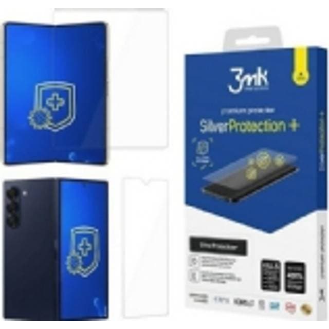3mk SilverProtection Sam Z Fold 6Folded Edition Antimicrobial Film Wet-Mounted