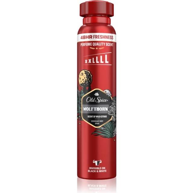 Old Spice Wolfthorn Spray Deodorant Til Mænd 250 ml