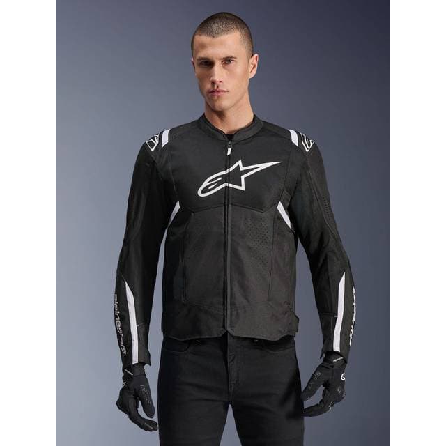 Alpinestars MC-Jakke T-SPS Air V2 - Sort/Hvid Herre