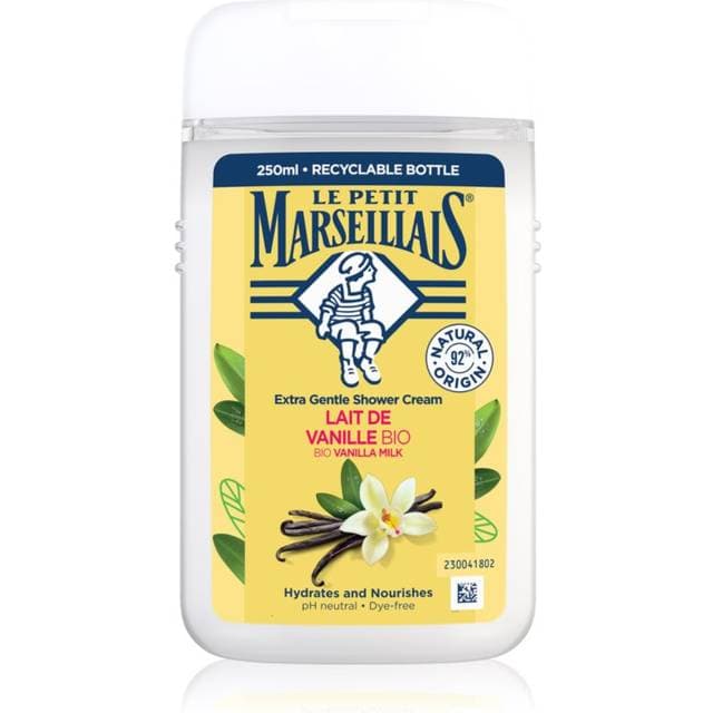 Le Petit Marseillais Vanilla Milk BIO Cremet Brusegel 250 ml 250ml
