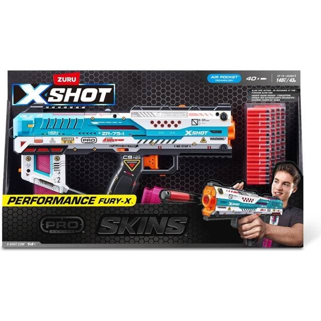 Zuru X-Shot Skins Pro Series Fury-X Blaster Gun