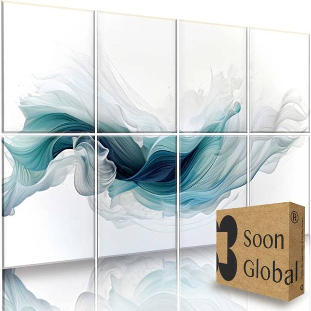 DrySoon 8-Pack Acoustical Wall Panels 48 x 32 Inches