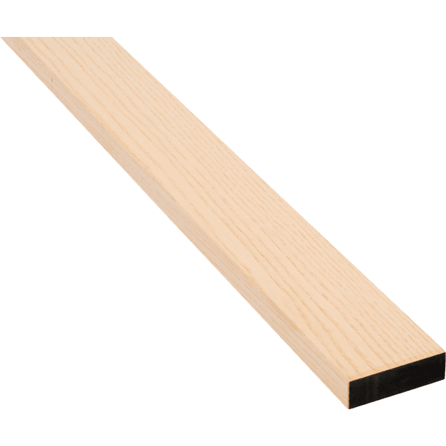 By Venø Afslutningsliste Ask Ubehandlet Til Akustikpanel 19x65x2400mm