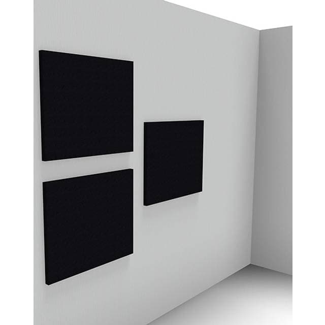 Götessons Lydabsorbent Sound Off EcoSUND Væg 1000x1000x50 mm Sort