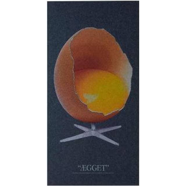 Fibrotech Art Acoustic Ægget Akustikbillede 600 x 1200 mm Dark Grey