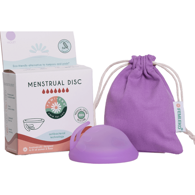 Femi.Eko Antibakteriel Menstruationsskive Lilla